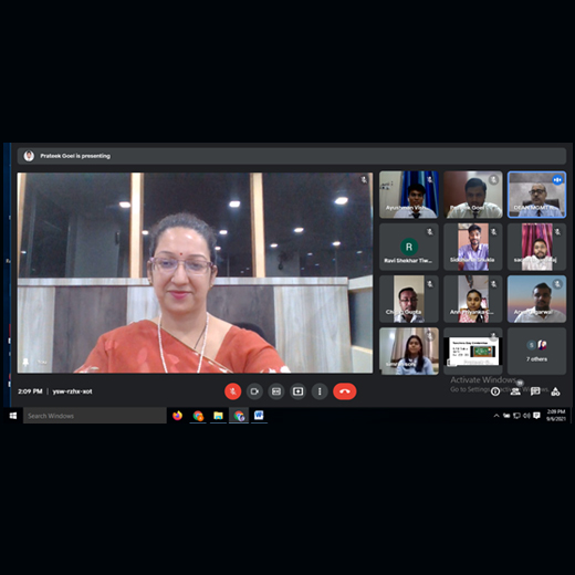 Teacher’s Day Celebration (Virtually)  5th September, 2021