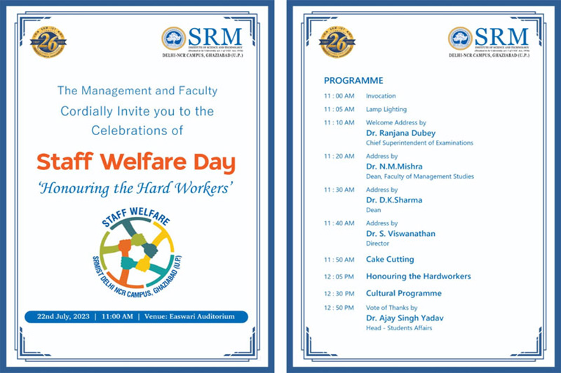 Staff Welfare Day Celebrations 