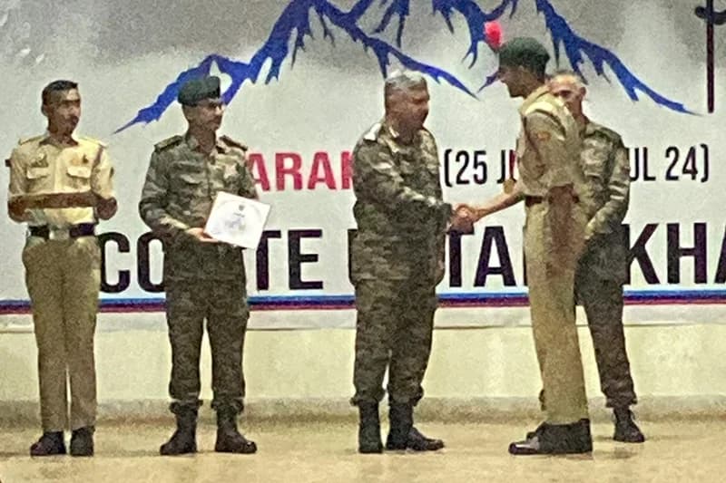 Nitya Rawat Best Cadet Award