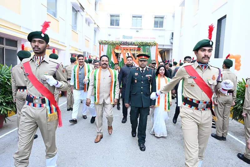 Republic Day Ceremony Cadets