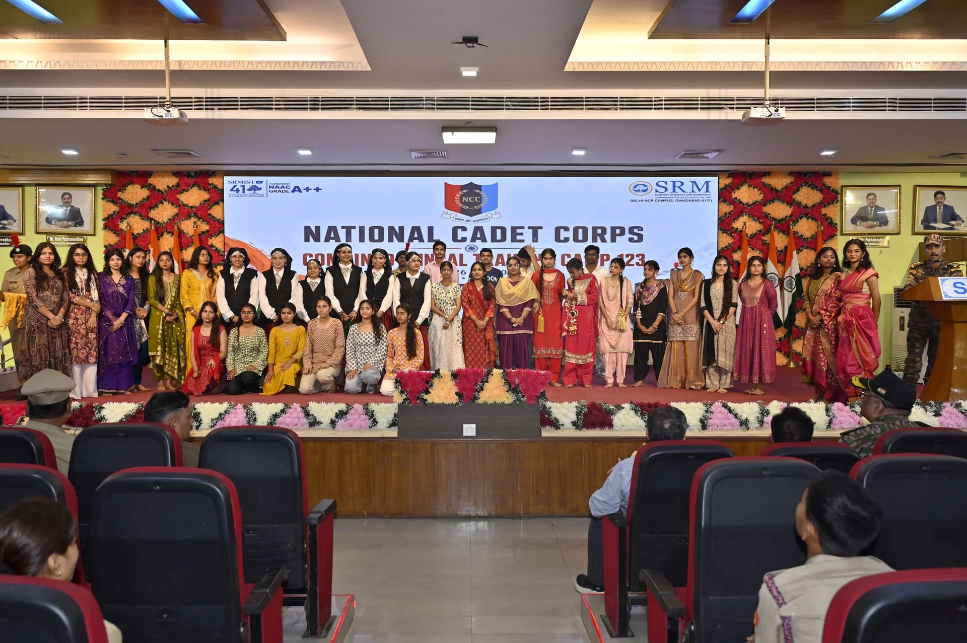 SRMIST NCC Senior Division & Wing Cadets