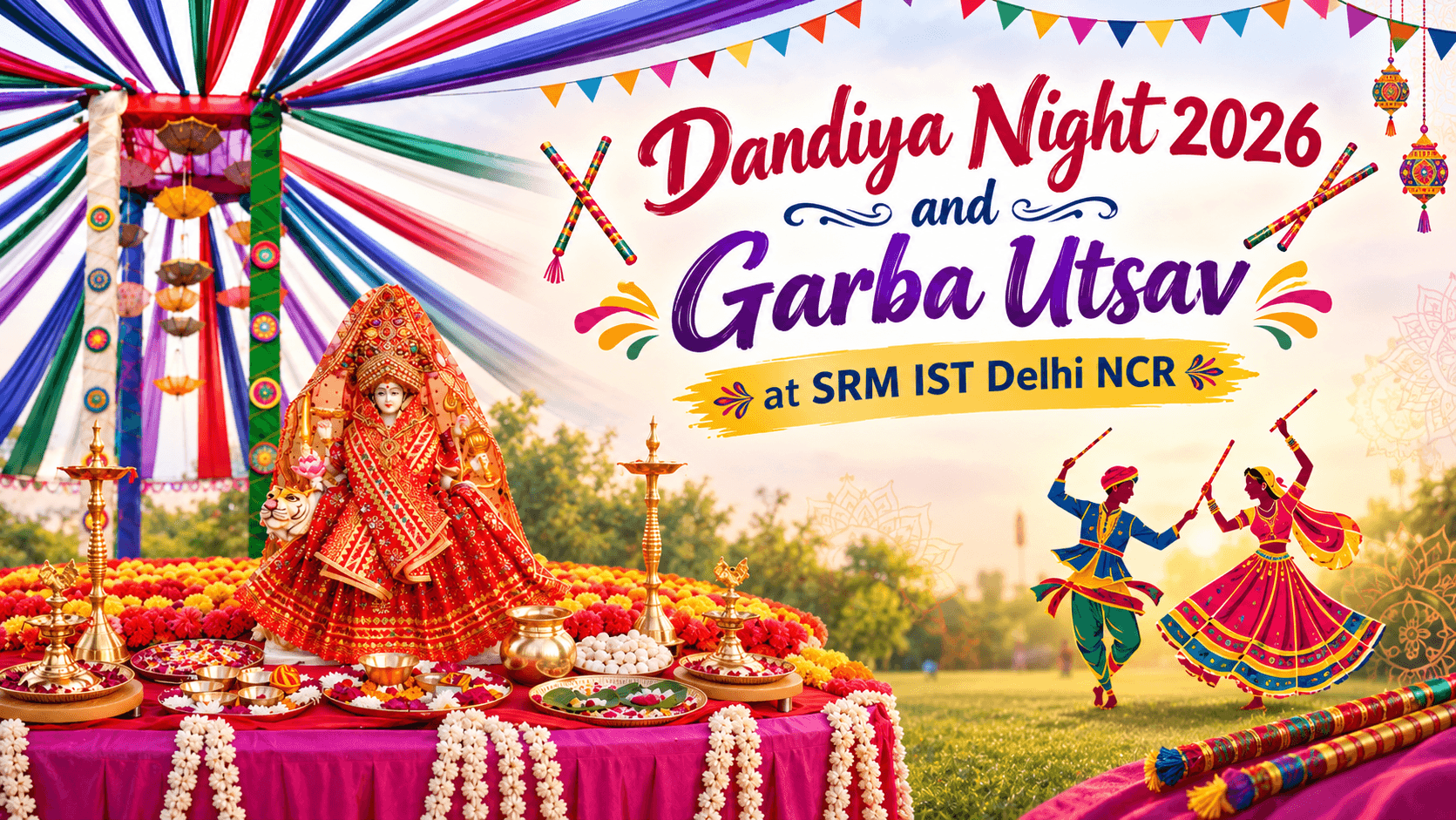 Dandiya Night 2026 and Garba Utsav | SRM IST Delhi NCR