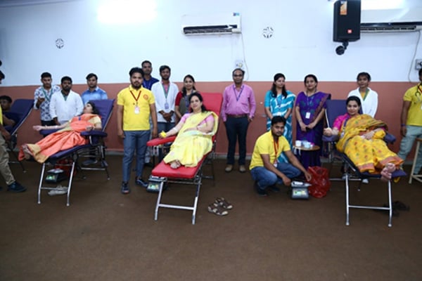 Blood Donation Camp on 23rd September 2022 at SRM IST Delhi NCR Campus Ghaziabad. — Photo 1 of 2