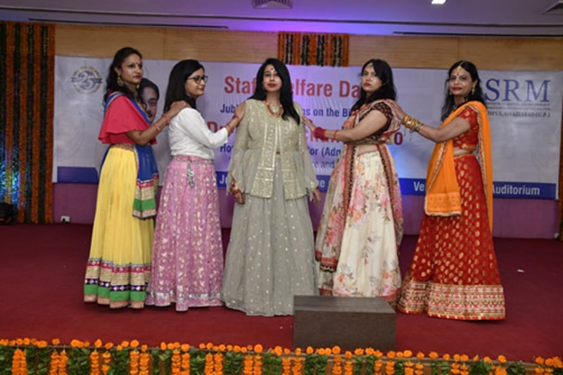 Celebration of Staff Welfare Day on the Birthday of Hon’ble Pro Chancellor (Admin) on 15th July 2022 at SRM IST Delhi NCR Campus Ghaziabad. — Photo 1 of 5