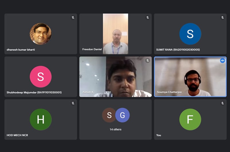 Alumni Talk Titled ‘Leader in Analytics Industry’ by Mr. Soumya Chatterjee Director — Photo 3 of 3