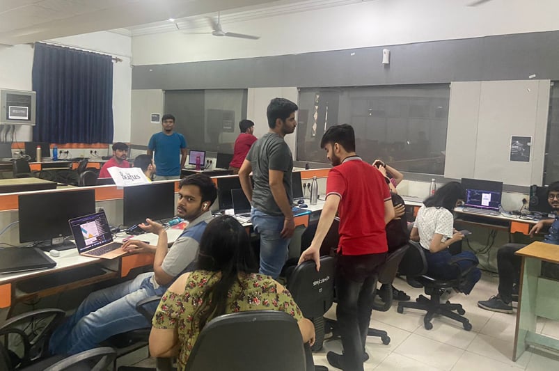 Internal Campus Hackathon 24 hours for B. Tech organized on 23-24 March 2022 — Photo 1 of 2