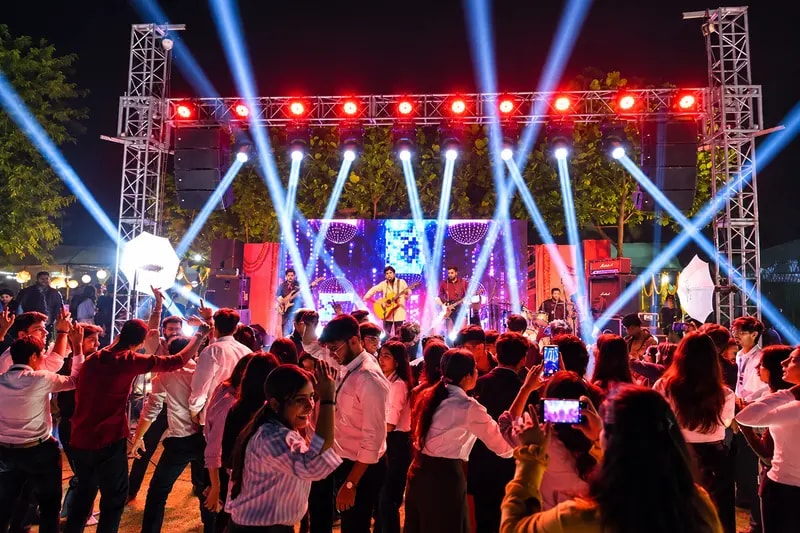 Electrifying Cultural Fest & Live Musical Evenings on Campus