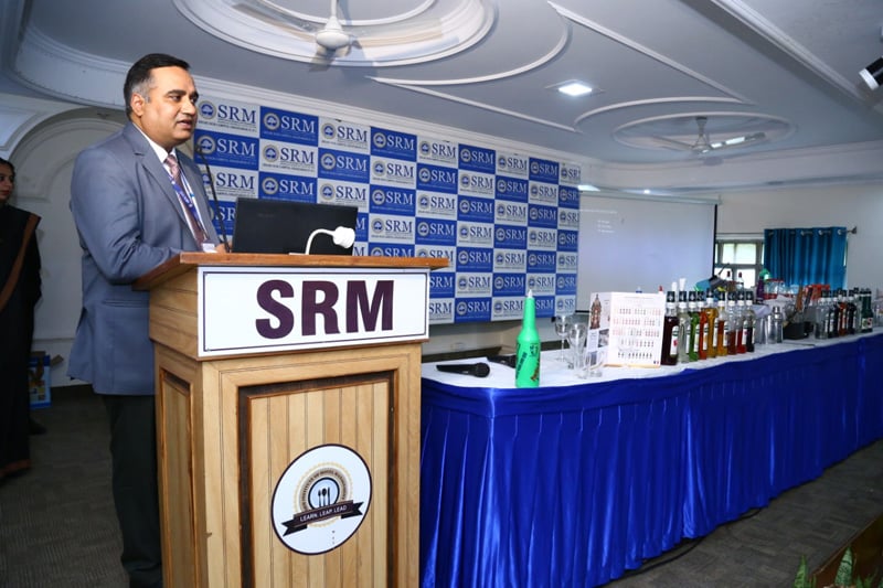 Mixology and Flair Bartending was organized at SRM IST Delhi NCR Campus Ghaziabad on 23-09-2022 — Photo 4 of 11