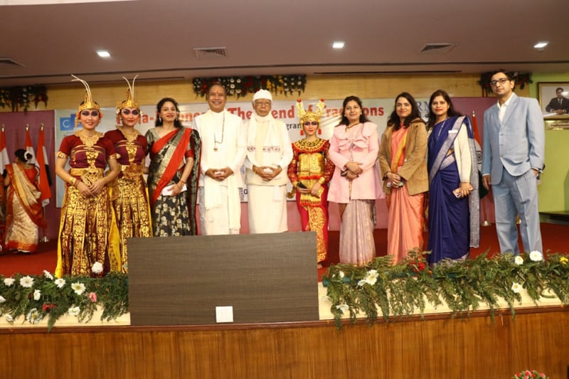 Cultural Exchange Program- India-Indonesia: The Blend of Traditions held on 17 February 2023 at SRM IST Delhi NCR Campus Ghaziabad. — Photo 15 of 16