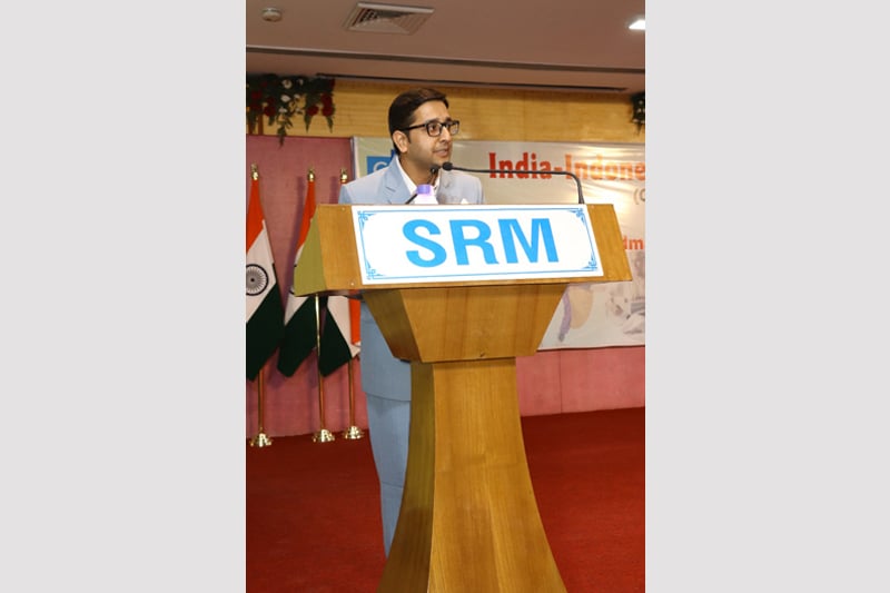 Cultural Exchange Program- India-Indonesia: The Blend of Traditions held on 17 February 2023 at SRM IST Delhi NCR Campus Ghaziabad. — Photo 7 of 16
