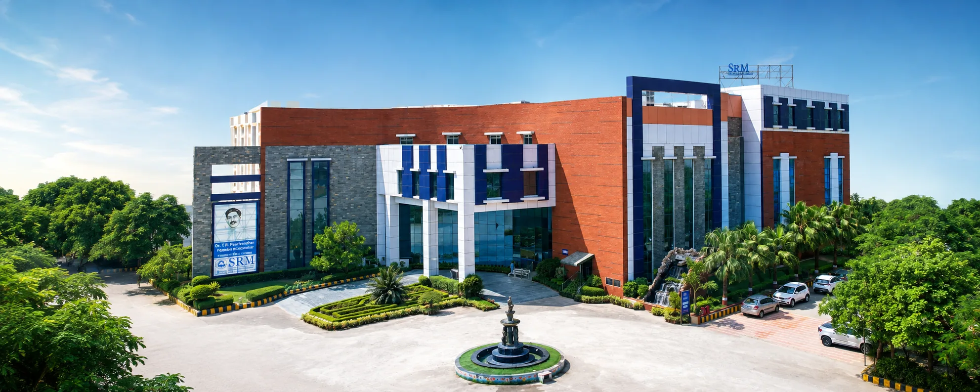 SRMIST Delhi-NCR Campus Aerial View & Academic Hub