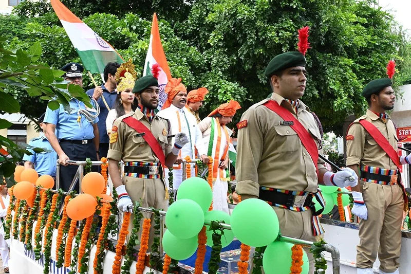 Cadets in Formal Review Order