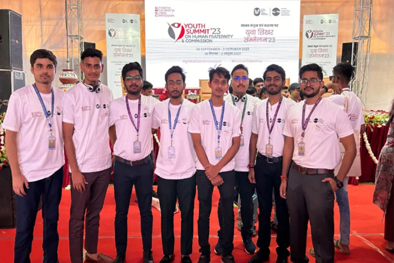 SRMIST NSS Contingent at Bal Ashram Rajasthan