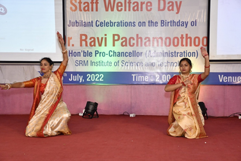 Celebration of Staff Welfare Day on the Birthday of Hon’ble Pro Chancellor (Admin) on 15th July 2022 at SRM IST Delhi NCR Campus Ghaziabad. — Photo 2 of 5